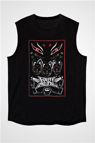 Babymetal Siyah Unisex Kolsuz Tişört