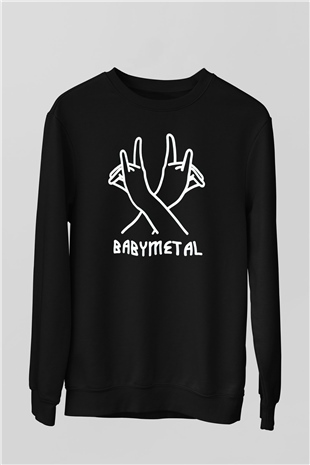 Babymetal Siyah Unisex Sweatshirt