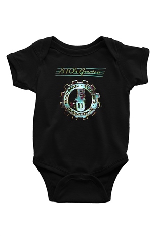 Bachman-Turner Overdrive Siyah Bebek Body - Zıbın