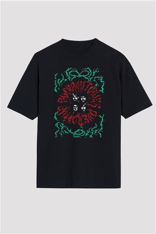 Bachman-Turner Overdrive Siyah Oversize Tişört Oversize T-shirt - TişörtFabrikası