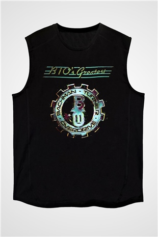 Bachman-Turner Overdrive Siyah Unisex Kolsuz Tişört