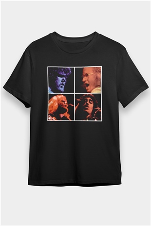 Bachman-Turner Overdrive Siyah Unisex Tişört T-Shirt - TişörtFabrikası