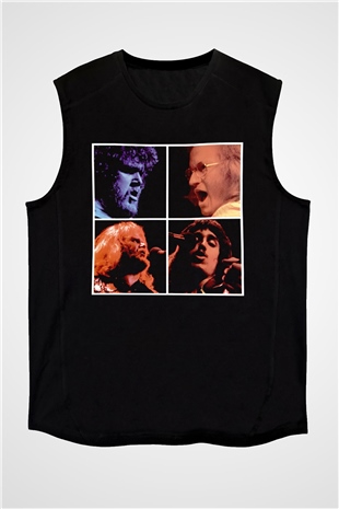 Bachman-Turner Overdrive Siyah Unisex Kolsuz Tişört