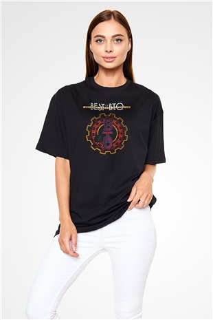 Bachman-Turner Overdrive Siyah Oversize Tişört Oversize T-shirt - TişörtFabrikası