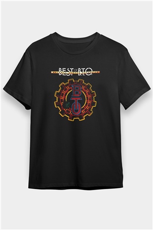 Bachman-Turner Overdrive Siyah Unisex Tişört T-Shirt - TişörtFabrikası