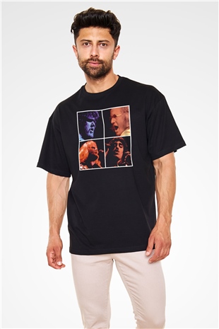 Bachman-Turner Overdrive Siyah Oversize Tişört Oversize T-shirt - TişörtFabrikası