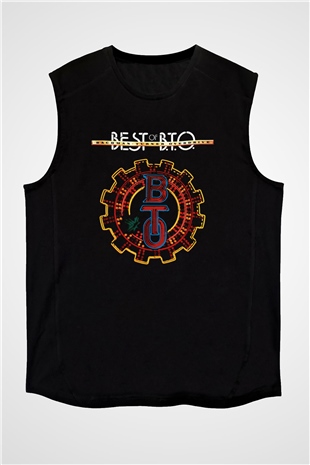 Bachman-Turner Overdrive Siyah Unisex Kolsuz Tişört