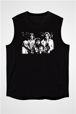 Bachman-Turner Overdrive Siyah Unisex Kolsuz Tişört