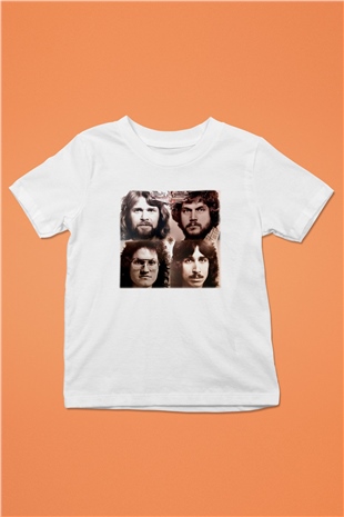 BachmanTurner Overdrive Baskılı Beyaz Unisex Çocuk Tişört