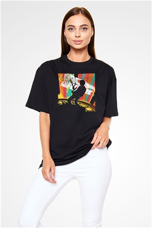 Back to the future Geleceğe Dönüş Siyah Unisex Oversize Tişört