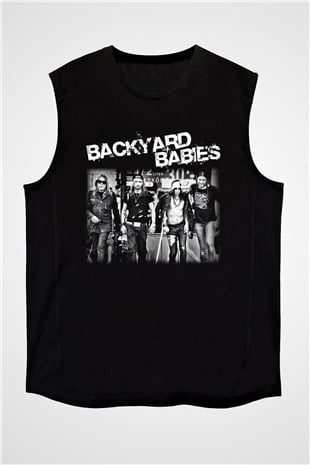 Backyard Babies Siyah Unisex Kolsuz Tişört