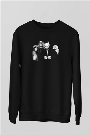 Backyard Babies Siyah Unisex Sweatshirt
