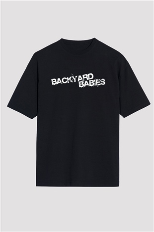 Backyard Babies Siyah Oversize Tişört Oversize T-shirt - TişörtFabrikası
