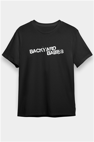 Backyard Babies Siyah Unisex Tişört T-Shirt - TişörtFabrikası