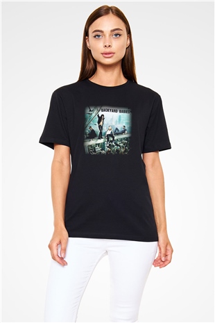 Backyard Babies Siyah Unisex Tişört T-Shirt - TişörtFabrikası