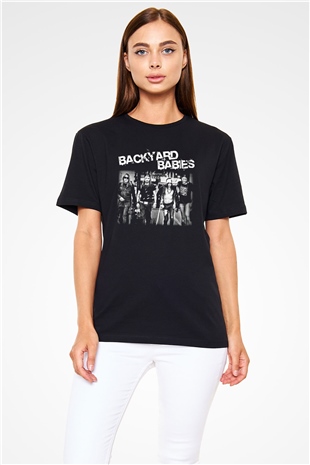 Backyard Babies Siyah Unisex Tişört T-Shirt - TişörtFabrikası