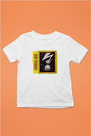 Bad Brains Baskılı Unisex Beyaz Çocuk Tişört