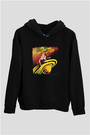 Bad Brains Baskılı Unisex Siyah Hoodie
