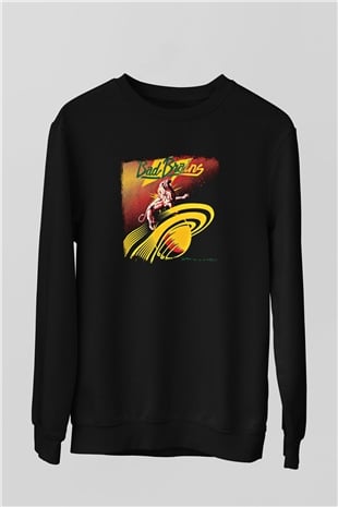 Bad Brains Baskılı Unisex Siyah Sweatshirt