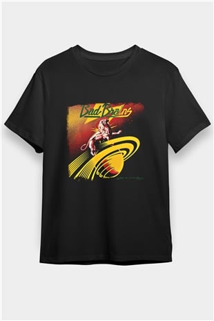 Bad Brains Baskılı Unisex Siyah Tişört
