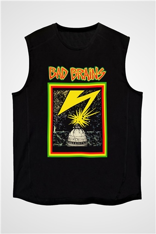 Bad Brains Siyah Unisex Kolsuz Tişört