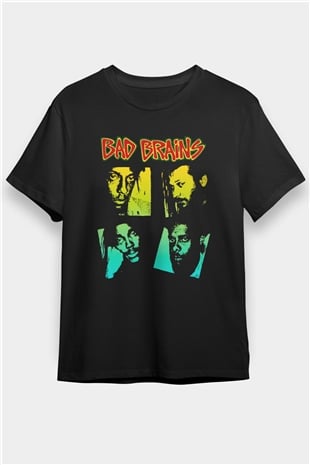 Bad Brains Siyah Unisex Tişört T-Shirt - TişörtFabrikası