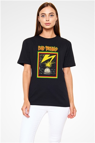 Bad Brains Siyah Unisex Tişört T-Shirt - TişörtFabrikası