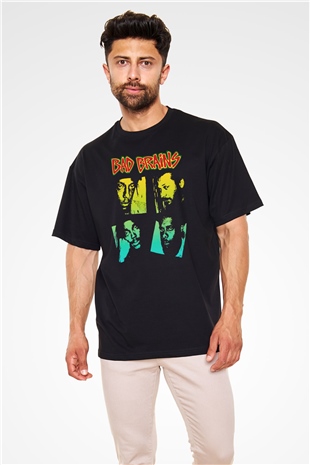 Bad Brains Siyah Oversize Tişört Oversize T-shirt - TişörtFabrikası