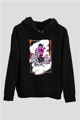 Bad News Bears Siyah Unisex Hoodie