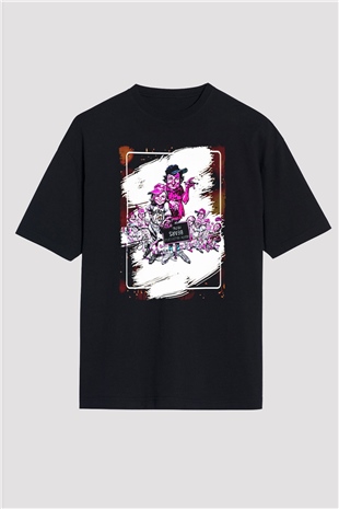 Bad News Bears Siyah Oversize Tişört