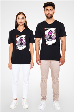 Bad News Bears Siyah Unisex  V Yaka Tişört