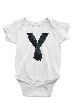 Bad Omens Baskılı Beyaz Unisex Bebek Body - Zıbın