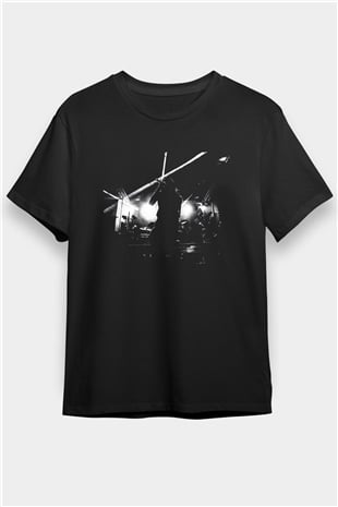 Bad Omens Baskılı Unisex Siyah Tişört - Tshirt