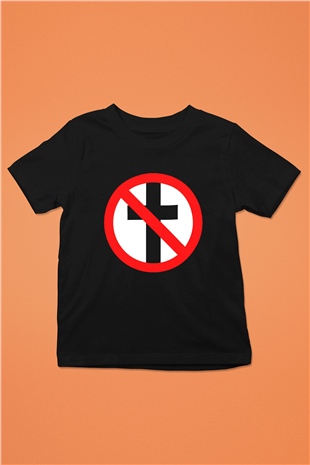 Bad Religion Baskılı Siyah Unisex Çocuk Tişört