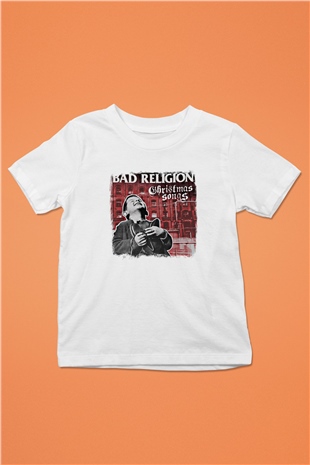 Bad Religion Baskılı Unisex Beyaz Çocuk Tişört