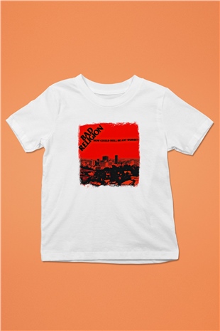 Bad Religion Baskılı Unisex Beyaz Çocuk Tişört