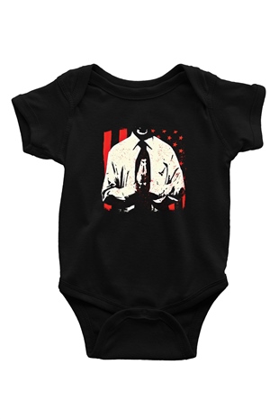 Bad Religion Baskılı Unisex Siyah Bebek Body - Zıbın