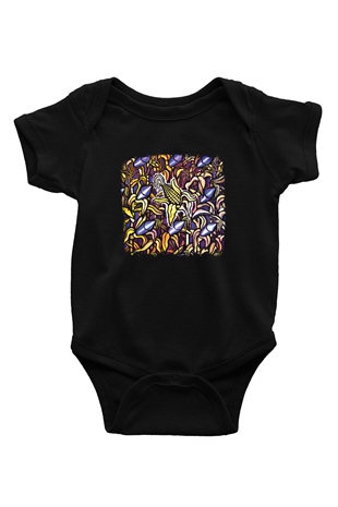 Bad Religion Baskılı Unisex Siyah Bebek Body - Zıbın