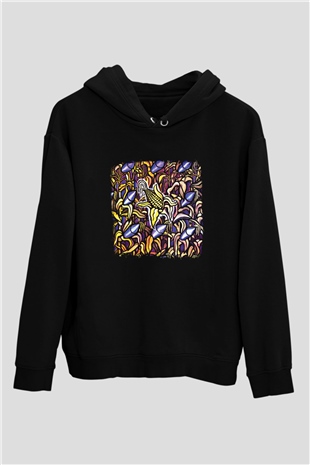 Bad Religion Baskılı Unisex Siyah Hoodie