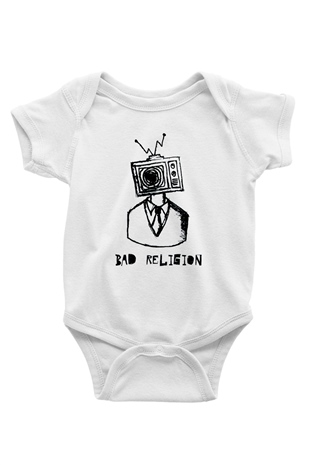 Bad Religion Beyaz Bebek Body - Zıbın