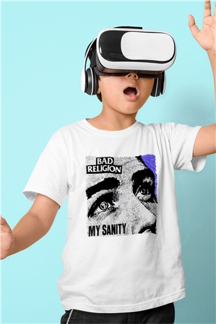 Bad Religion Beyaz Unisex Çocuk Tişört