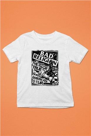 Bad Religion Beyaz Unisex Çocuk Tişört
