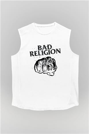 Bad Religion Beyaz Unisex Kolsuz Tişört