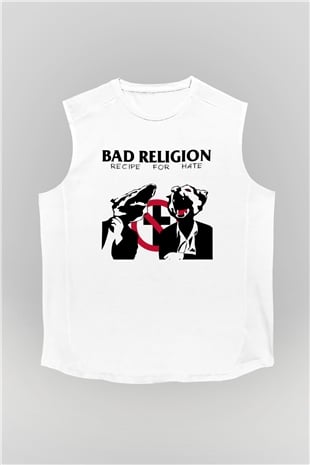 Bad Religion Beyaz Unisex Kolsuz Tişört