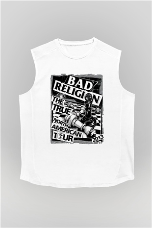Bad Religion Beyaz Unisex Kolsuz Tişört