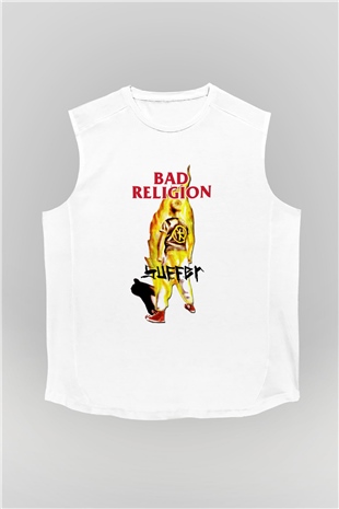 Bad Religion Beyaz Unisex Kolsuz Tişört