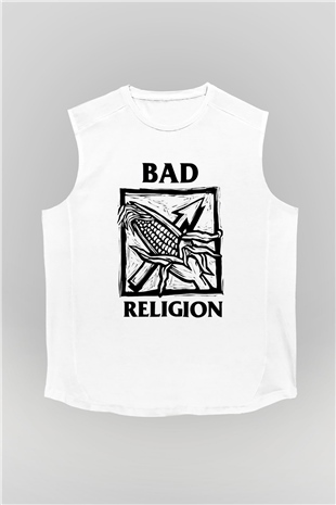 Bad Religion Beyaz Unisex Kolsuz Tişört