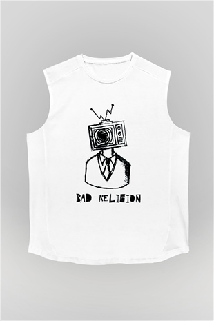 Bad Religion Beyaz Unisex Kolsuz Tişört