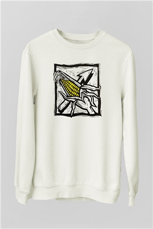 Bad Religion Beyaz Unisex Sweatshirt