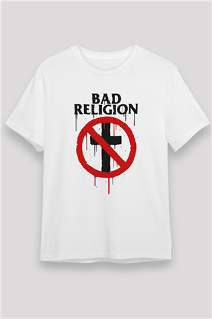 Bad Religion Beyaz Unisex Tişört T-Shirt - TişörtFabrikası